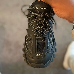 Balenciaga Black Trail Sneakers